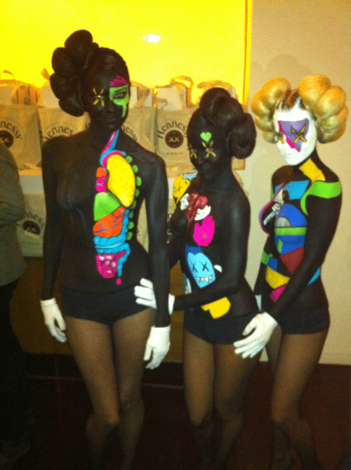 kaws X hennessy