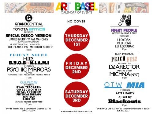 ART BASEL + GRAND CENTRAL 2011 Image