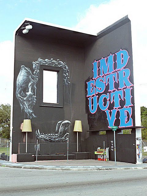 Roa x Eine - Miami Art Basel