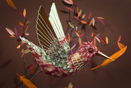paper bird Image