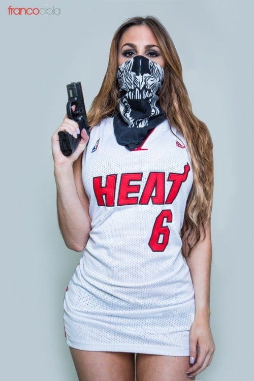Gaby Barcelo Miami Heat by - Franco Ciola Gaby Barcelo Miami Heat by - Franco Ciola