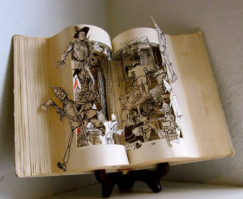 Altered Book Arts by Raiders of the Lost Art