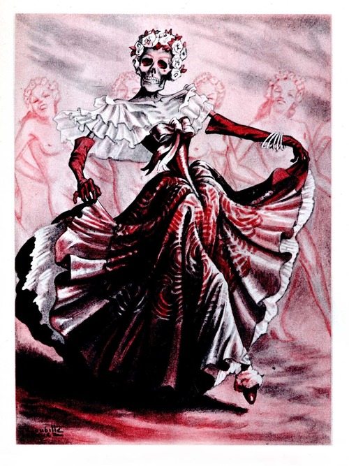 Jacques Roubille illustration of Les Fleurs du Mal Jacques Roubille illustration of Les Fleurs du Mal