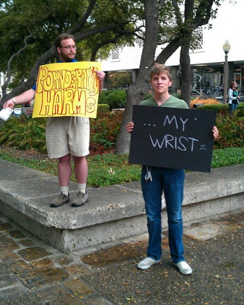 Porno hurts my...