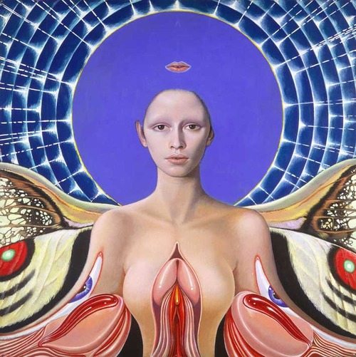 Bavarian Angel by Mati Klarwein Bavarian Angel by Mati Klarwein