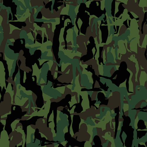 Lady camo